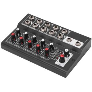 Sans Marque/générique Mixer Audio 10 Canaux Console De Mixage Interface Sonore Noir Portable Léger - Publicité Sans Marque/générique Mixer Audio 10 Canaux Console De Mixage Interface Sonore Noir Portable Léger - Publicité