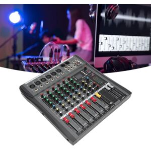 Sans Marque/générique Mixer Audio 6 Canaux Ultra Pratique Pour Dj Concert Karaoké Live Ac100~240v - Publicité Sans Marque/générique Mixer Audio 6 Canaux Ultra Pratique Pour Dj Concert Karaoké Live Ac100~240v - Publicité