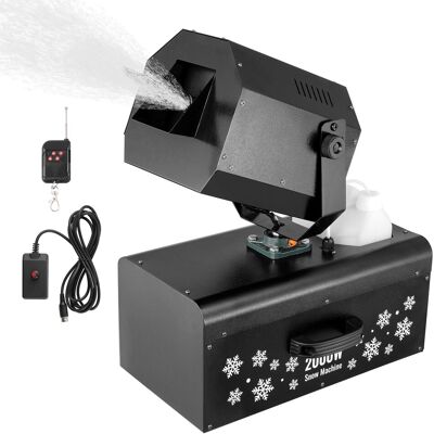 Vevor Machine À Neige Pivotante Télécommandée 2000 W Pour Fêtes De Noël Vacances - Publicité Vevor Machine À Neige Pivotante Télécommandée 2000 W Pour Fêtes De Noël Vacances - Publicité