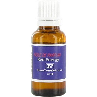Fiole Parfum Red Energy 20 Ml Boomtone Dj Pour Liquide À Fumée - Publicité Fiole Parfum Red Energy 20 Ml Boomtone Dj Pour Liquide À Fumée - Publicité