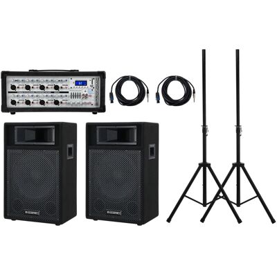 Pronomic Sono 600w 12in Bluetooth - système PA - Publicité Pronomic Sono 600w 12in Bluetooth - système PA - Publicité