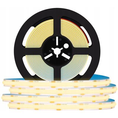 Sans Marque Bande Led Cob Puissante 5m 12v Néon Ligne Chaude 5050 Auto-Adhésive - Publicité Sans Marque Bande Led Cob Puissante 5m 12v Néon Ligne Chaude 5050 Auto-Adhésive - Publicité