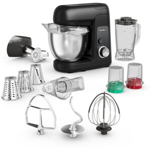 Robot Pâtissier Moulinex Bake Partner Noir Qa525810 - Publicité Robot Pâtissier Moulinex Bake Partner Noir Qa525810 - Publicité