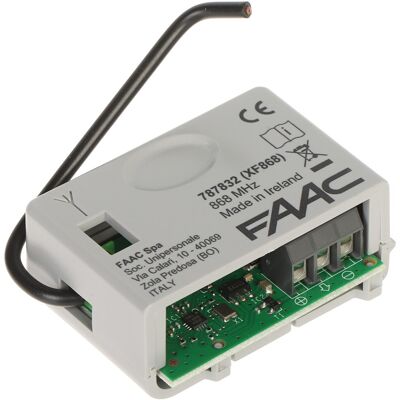 Module radio FAAC XF 868 MHz - Publicité Module radio FAAC XF 868 MHz - Publicité