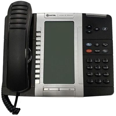 Mitel - 5330 IP Phone - PoE - Reconditionné - IP Téléphone - Publicité Mitel - 5330 IP Phone - PoE - Reconditionné - IP Téléphone - Publicité