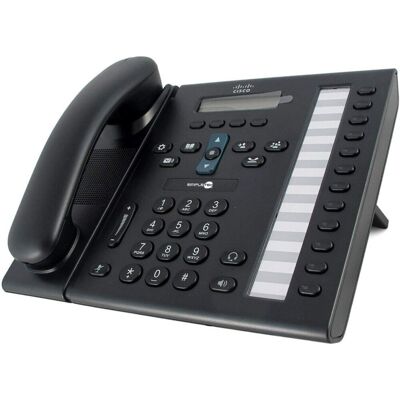 Cisco Systems 6961 Téléphone Fixe Voip Ip Poe Maison Entreprise Sccp Sip Gigabit Poignée - Publicité Cisco Systems 6961 Téléphone Fixe Voip Ip Poe Maison Entreprise Sccp Sip Gigabit Poignée - Publicité