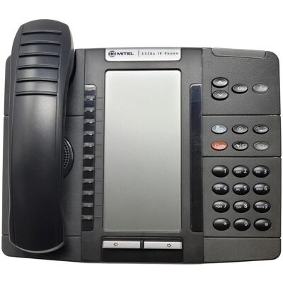 Mitel - 5320e - PoE - Reconditionné - Téléphone IP - Publicité Mitel - 5320e - PoE - Reconditionné - Téléphone IP - Publicité