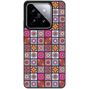 Coque en Silicone 1001coques Xiaomi 14 Patchwork Mandala - Publicité Coque en Silicone 1001coques Xiaomi 14 Patchwork Mandala - Publicité
