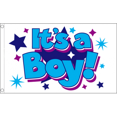 Az Flag Drapeau Its A Boy 150x90cm - Drapeau C'Est Un Garçon 90 X 150 Cm - Drapeaux - Ne - Publicité Az Flag Drapeau Its A Boy 150x90cm - Drapeau C'Est Un Garçon 90 X 150 Cm - Drapeaux - Ne - Publicité