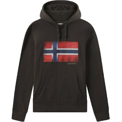 Sweat Homme Bibu Drapeau Napapijri - Publicité Sweat Homme Bibu Drapeau Napapijri - Publicité