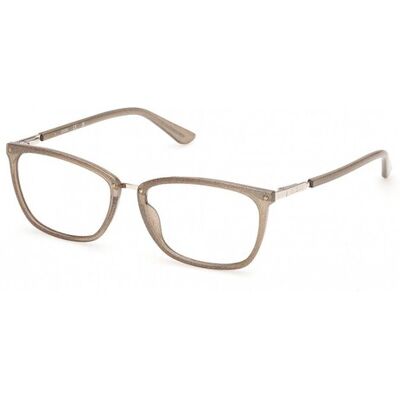 Lunettes De Vue Guess Gu50386 Shiny Beige 54/15/140 Femme - Publicité Lunettes De Vue Guess Gu50386 Shiny Beige 54/15/140 Femme - Publicité