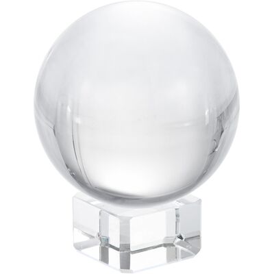 Uxcell 60mm/2.4\" Boule Cristal, 1 Ensemble K9 Boule Cadeau Boîte Cristal Support Clair - Publicité Uxcell 60mm/2.4\" Boule Cristal, 1 Ensemble K9 Boule Cadeau Boîte Cristal Support Clair - Publicité