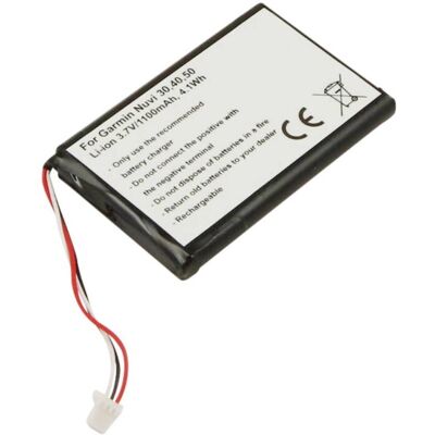 Avizar Batterie De Remplacement Pour Gps Garmin Nüvi 30, 50 1100mah Li-Ion - Publicité Avizar Batterie De Remplacement Pour Gps Garmin Nüvi 30, 50 1100mah Li-Ion - Publicité
