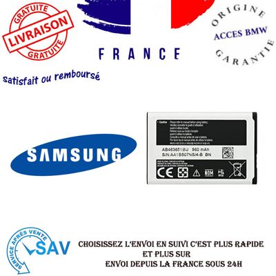 Batterie SAMSUNG Ab463651Be/Ab463651Bu - Batterie - Publicité Batterie SAMSUNG Ab463651Be/Ab463651Bu - Batterie - Publicité