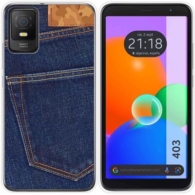 Tumundosmartphone Housse En Silicone Pour Tcl 403 Design Cowboy Dessins - Publicité Tumundosmartphone Housse En Silicone Pour Tcl 403 Design Cowboy Dessins - Publicité
