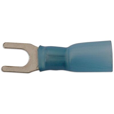 Connect Borne À Fourche Thermorétractable Bleue 5,0mm 25pc 30205 - Publicité Connect Borne À Fourche Thermorétractable Bleue 5,0mm 25pc 30205 - Publicité