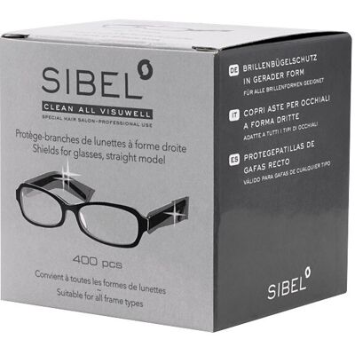 Sinelco Sibel Clean All Visuwell Shields For Glasses Straight 400pcs - Publicité Sinelco Sibel Clean All Visuwell Shields For Glasses Straight 400pcs - Publicité