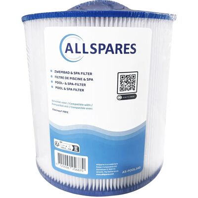 Filtre À Eau Allspares Pour Piscines Compatible Avec Filtrinov Fb12 (Ø175x205mm) - Publicité Filtre À Eau Allspares Pour Piscines Compatible Avec Filtrinov Fb12 (Ø175x205mm) - Publicité