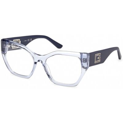 Lunettes De Vue Guess Gu50357 Shiny Blue 53/17/140 Femme - Publicité Lunettes De Vue Guess Gu50357 Shiny Blue 53/17/140 Femme - Publicité