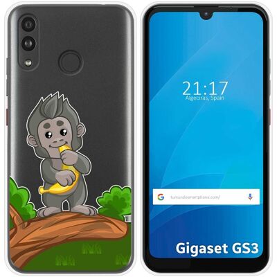 Tumundosmartphone Housse En Silicone Transparent Pour Gigaset Gs3 Design Mono Dessins - Publicité Tumundosmartphone Housse En Silicone Transparent Pour Gigaset Gs3 Design Mono Dessins - Publicité