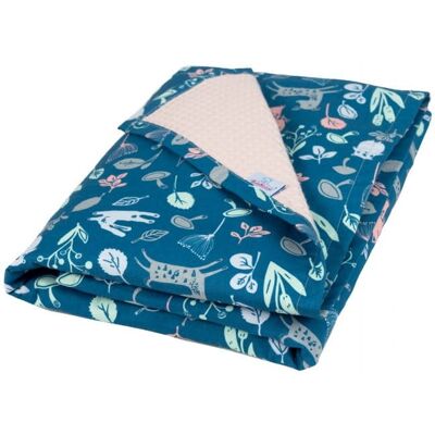 Sans Marque Baumwoll-Kuscheldecke Doppelseitig 75x100 Prestige Blau - Publicité Sans Marque Baumwoll-Kuscheldecke Doppelseitig 75x100 Prestige Blau - Publicité