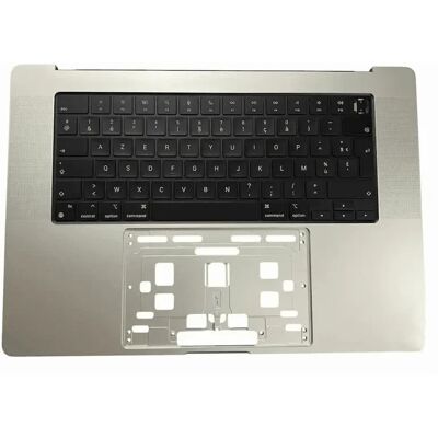 Top Case Apple Macbook Pro 16\" M1 Max (2021) A2485 Avec Rétro-Éclairage Azerty - Publicité Top Case Apple Macbook Pro 16\" M1 Max (2021) A2485 Avec Rétro-Éclairage Azerty - Publicité