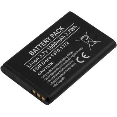 Avizar Batterie De Remplacement Pour Doro 1370 / 1372 Li-Ion 1000mah 3,7wh - Publicité Avizar Batterie De Remplacement Pour Doro 1370 / 1372 Li-Ion 1000mah 3,7wh - Publicité