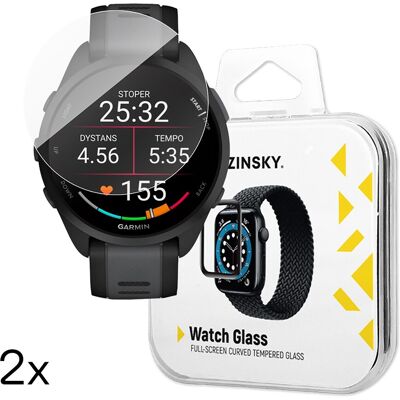 Wozinsky Verre Trempé Pour Montre Garmin Forerunner 165 Full Glue - 2 Pièces. Publicité Wozinsky Verre Trempé Pour Montre Garmin Forerunner 165 Full Glue - 2 Pièces. Publicité