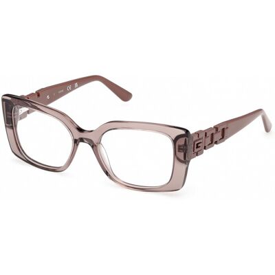 Lunettes De Vue Guess Gu50322 Shiny Beige 51/17/140 Femme - Publicité Lunettes De Vue Guess Gu50322 Shiny Beige 51/17/140 Femme - Publicité