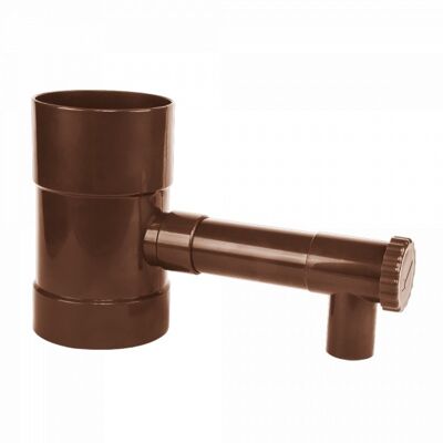 Sans Marque Collecteur D'Eau De Pluie Avec Vanne, Bradas 100 Mm, Marron - Publicité Sans Marque Collecteur D'Eau De Pluie Avec Vanne, Bradas 100 Mm, Marron - Publicité