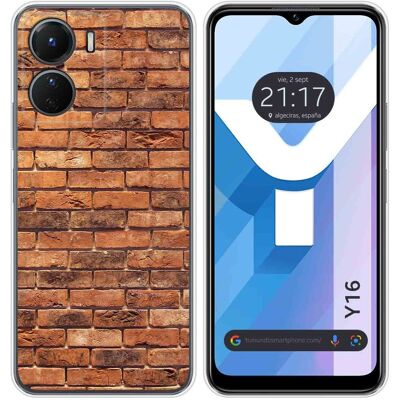 Étui multicolore en briques pour Vivo Y16 TUMUNDOSMARTPHONE - Publicité Étui multicolore en briques pour Vivo Y16 TUMUNDOSMARTPHONE - Publicité