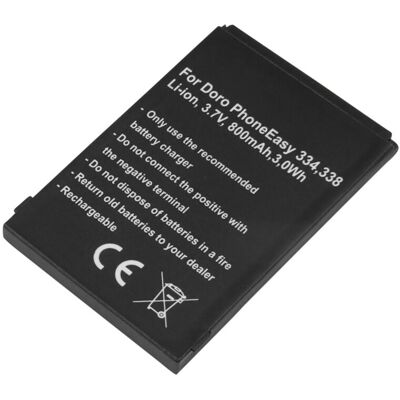 Avizar Batterie Téléphone Doro Phoneeasy 334 338 Ni-Mh 3.6v 2000mah - Publicité Avizar Batterie Téléphone Doro Phoneeasy 334 338 Ni-Mh 3.6v 2000mah - Publicité