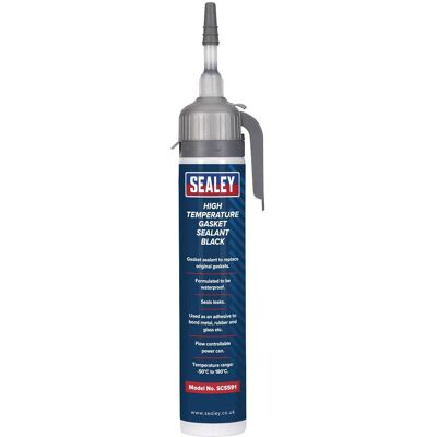 Sealey Joint D'Étanchéité Haute Température Noir 200ml Scs591 - Publicité Sealey Joint D'Étanchéité Haute Température Noir 200ml Scs591 - Publicité
