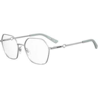 Moschino Modèle MOL650 - Monture ronde en métal vintage pour femmes - Publicité Moschino Modèle MOL650 - Monture ronde en métal vintage pour femmes - Publicité
