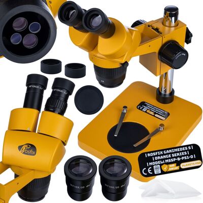 Sans Marque Rosfix Ganymede S Mssp-B-Ps1-O - Microscope Stéréo Binoculaire Planètes S Zo - Publicité Sans Marque Rosfix Ganymede S Mssp-B-Ps1-O - Microscope Stéréo Binoculaire Planètes S Zo - Publicité