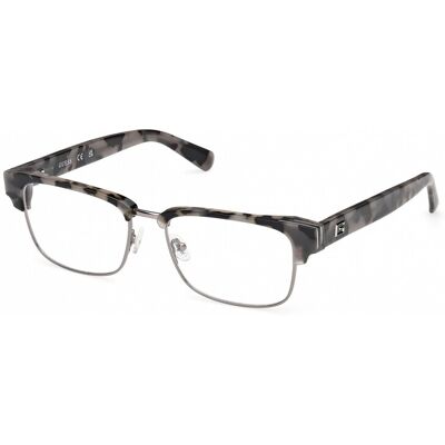 Lunettes De Vue Guess Gu50330 Grey/avana 55/17/145 Homme - Publicité Lunettes De Vue Guess Gu50330 Grey/avana 55/17/145 Homme - Publicité