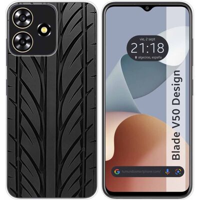 Coque en Silicone Zte V50 Design Pneus - Publicité Coque en Silicone Zte V50 Design Pneus - Publicité