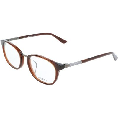 Lunettes De Vue Guess Gu2689 D Brown 51/18/140 Femme - Publicité Lunettes De Vue Guess Gu2689 D Brown 51/18/140 Femme - Publicité