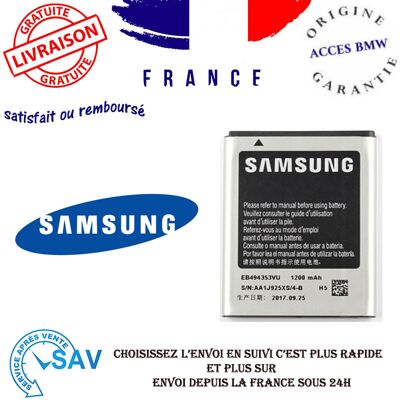 Batterie Samsung EB494353VU - Galaxy Mini & Wave - Publicité Batterie Samsung EB494353VU - Galaxy Mini & Wave - Publicité