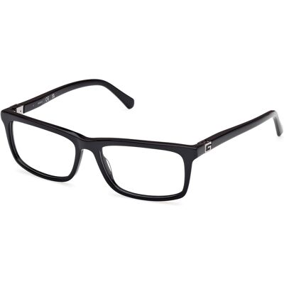 Lunettes De Vue Guess Gu50190 001 Black 56/16/150 Homme - Publicité Lunettes De Vue Guess Gu50190 001 Black 56/16/150 Homme - Publicité