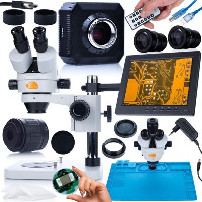 Sans Marque Ensemble Microscope Rosfix Mercury Pro Msmp-T-Ps1 + Caméra Orion Pro Kmop (Hdmi- - Publicité Sans Marque Ensemble Microscope Rosfix Mercury Pro Msmp-T-Ps1 + Caméra Orion Pro Kmop (Hdmi- - Publicité
