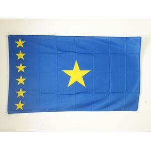 Drapeau Congo Az Flag - 150x90cm - Publicité Drapeau Congo Az Flag - 150x90cm - Publicité