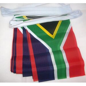 Guirlande de drapeaux sud-africains - 6M, 20 drapeaux, 21x15cm - Décoration événement - Publicité Guirlande de drapeaux sud-africains - 6M, 20 drapeaux, 21x15cm - Décoration événement - Publicité