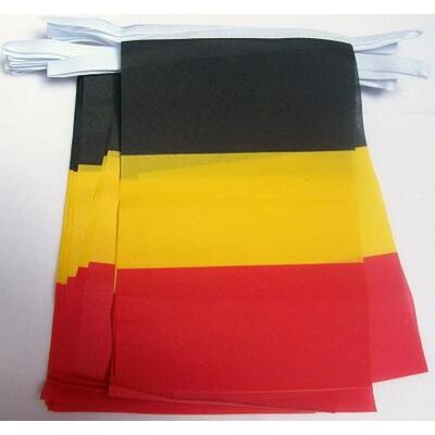 Az Flag Guirlande 6 Mètres 20 Drapeaux Belgique 21x15 Cm - Drapeau Belge 15 X 21 Cm - Ne - Publicité Az Flag Guirlande 6 Mètres 20 Drapeaux Belgique 21x15 Cm - Drapeau Belge 15 X 21 Cm - Ne - Publicité
