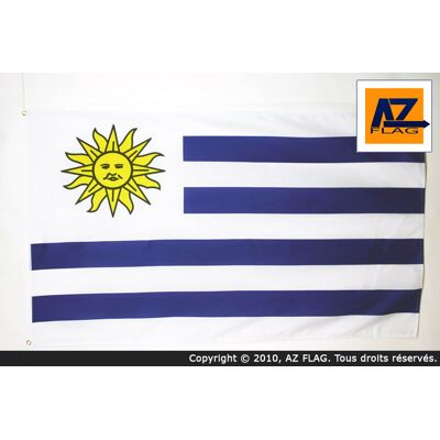 Az Flag Uruguay 250x150cm - Drapeau durable pour l'extérieur - Publicité Az Flag Uruguay 250x150cm - Drapeau durable pour l'extérieur - Publicité