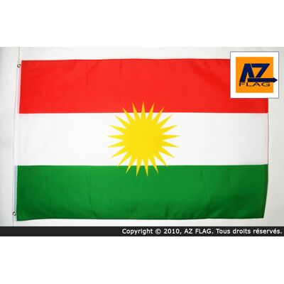 Az Flag Kurdistan 250x150cm - Drapeau - Drapeau du Kurdistan - Neuf - Publicité Az Flag Kurdistan 250x150cm - Drapeau - Drapeau du Kurdistan - Neuf - Publicité