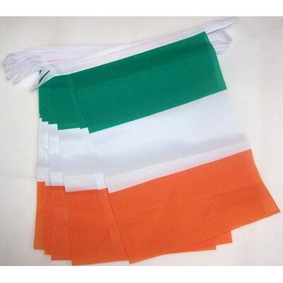 Guirlande Irlandaise Az Flag - 4M, 20 Drapeaux, Vert - Publicité Guirlande Irlandaise Az Flag - 4M, 20 Drapeaux, Vert - Publicité