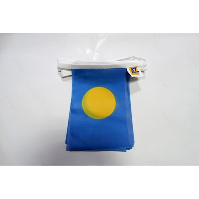 Az Flag Guirlande 6 Mètres 20 Drapeaux Palaos 21x15 Cm - Drapeau Paluan 15 X 21 Cm - Neu - Publicité Az Flag Guirlande 6 Mètres 20 Drapeaux Palaos 21x15 Cm - Drapeau Paluan 15 X 21 Cm - Neu - Publicité