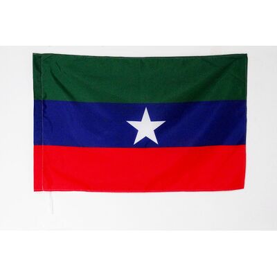 Marque Drapeau indépendantiste Ogaden - 90x60cm - Drapeau du FNLO - Publicité Marque Drapeau indépendantiste Ogaden - 90x60cm - Drapeau du FNLO - Publicité
