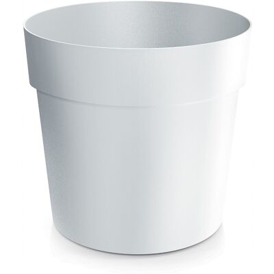 Prosperplast Pot De Fleurs Rond Classique En Plastique Blanc 19,9 Cm Grower - Publicité Prosperplast Pot De Fleurs Rond Classique En Plastique Blanc 19,9 Cm Grower - Publicité